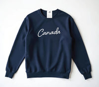 Pre-Order Canada {Script} Signature Crewneck Sweater 🇨🇦