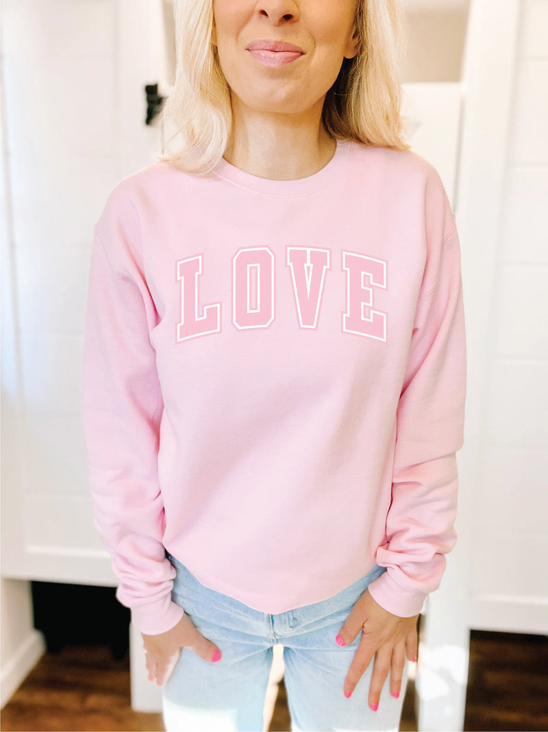 PREORDER - Love Varsity Sweatshirt