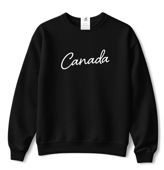 Pre-Order Canada {Script} Signature Crewneck Sweater 🇨🇦