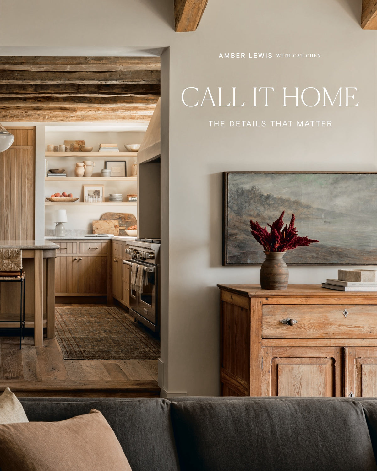 Title page of Call It Home by Amber Lewis, an interior design book.