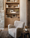 Stylish sitting room from Call It Home by Amber Lewis, featuring neutral tones and modern decor.