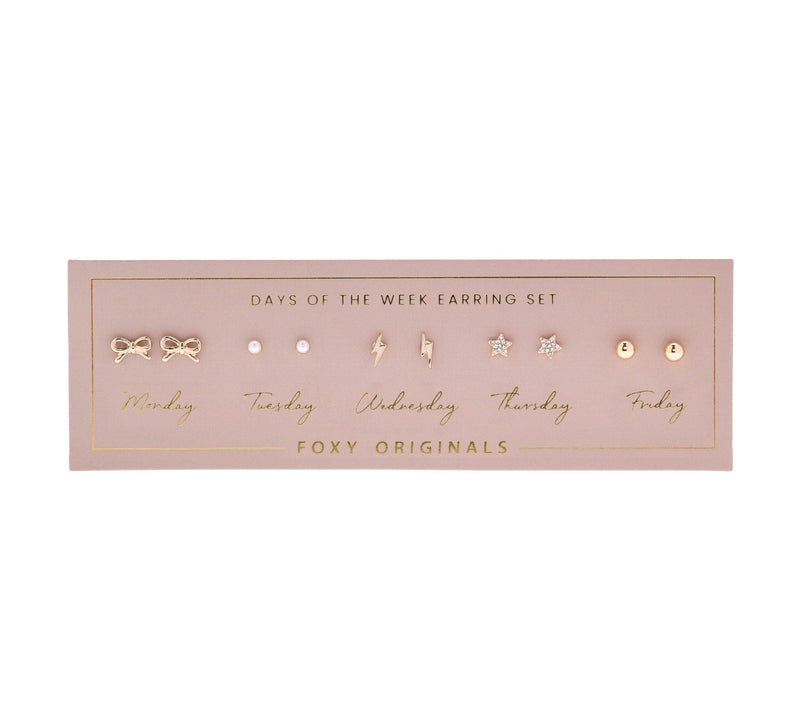 Days of the Week Earring Set