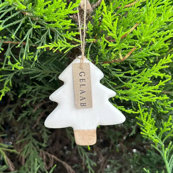 Handmade Ceramic Tree Ornaments 🍃 - Lemonberry.ca