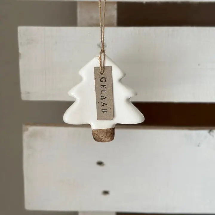 Handmade Ceramic Tree Ornaments 🍃 - Lemonberry.ca