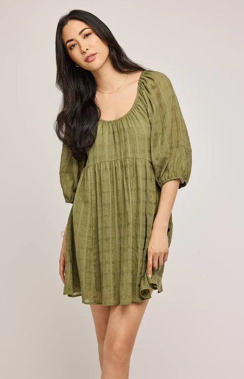 Tallulah Dress by Gentle Fawn - Lightweight Breezy Plaid Dress