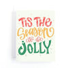 Tis the Season to Be Jolly Christmas Card - Lemonberry.ca